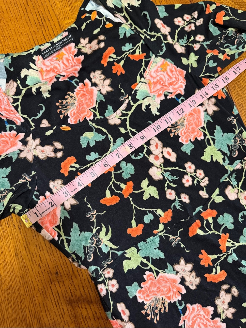 Peruvian Connection | Stella Floral Cocktail Dress, small - Picture 11 of 16